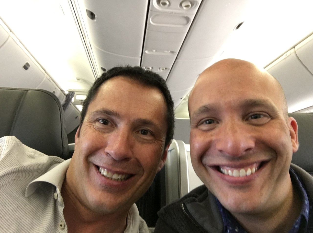 Ground Control to Major Tom — Somewhere over the Atlantic